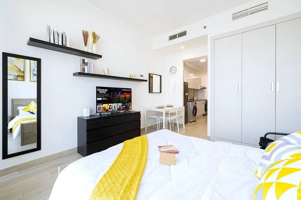 Lovely Studio In Bloom Tower, 10 Minutes To Marina Dubaj Zjednoczone Emiraty Arabskie